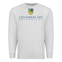 Dove Grey Chamberlain College Premium Sweatshirt - artisFamous