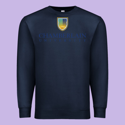 Chamberlain College Premium Sweatshirt Designed By Artisfamous