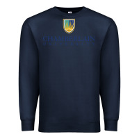 Navy Chamberlain College Premium Sweatshirt - artisFamous