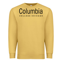 Antique Gold Columbia College Chicago Premium Sweatshirt - artisFamous