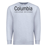 Heather Grey Columbia College Chicago Premium Sweatshirt - artisFamous