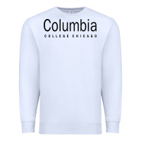White Columbia College Chicago Premium Sweatshirt - artisFamous