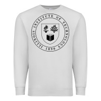 Dove Grey Illinois Institute of Technology College Premium Sweatshirt - artisFamous