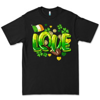 Black Love St. Patrick's Day Premium Tee - HowdyJamesFarm
