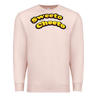 Pale Pink sweeto cheeto Premium Sweatshirt - artisFamous