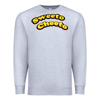 Heather Grey sweeto cheeto Premium Sweatshirt - artisFamous