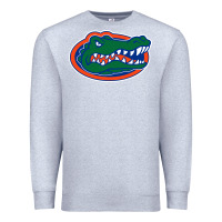 Heather Grey gators gator Premium Sweatshirt - artisFamous