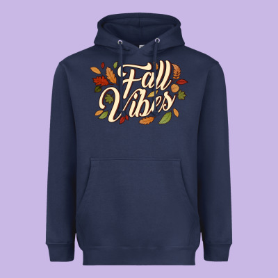 Fall Vibes Heavyweight Hoodie Designed By Jahusdesignshop