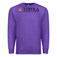 Purple Loyola College Chicago Premium Sweatshirt - artisFamous