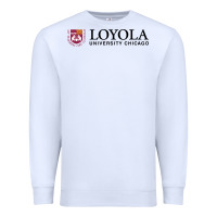 White Loyola College Chicago Premium Sweatshirt - artisFamous