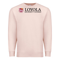 Pale Pink Loyola College Chicago Premium Sweatshirt - artisFamous