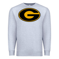 Heather Grey grambling tigers Premium Sweatshirt - artisFamous