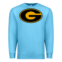 Ocean Blue grambling tigers Premium Sweatshirt - artisFamous