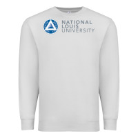 Dove Grey National Louis College Premium Sweatshirt - artisFamous
