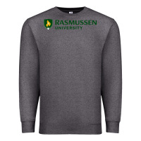 Charcoal Heather Rasmussen College Premium Sweatshirt - artisFamous