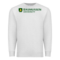 Oatmeal Heather Rasmussen College Premium Sweatshirt - artisFamous