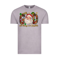 Vintage Zinc with god all things are possible with santa claus bbs Vintage Tee - BundleAndBundleShop