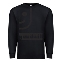 Black goodwill classic Premium Sweatshirt - artisFamous