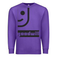 Purple goodwill classic Premium Sweatshirt - artisFamous