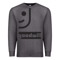 Charcoal Heather goodwill classic Premium Sweatshirt - artisFamous