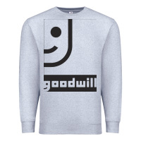 Heather Grey goodwill classic Premium Sweatshirt - artisFamous