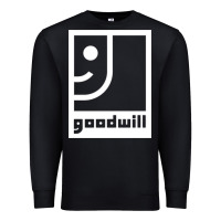 Black goodwill classic Premium Sweatshirt - artisFamous
