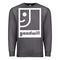 Charcoal Heather goodwill classic Premium Sweatshirt - artisFamous