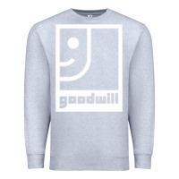 Heather Grey goodwill classic Premium Sweatshirt - artisFamous