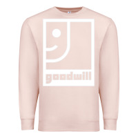 Pale Pink goodwill classic Premium Sweatshirt - artisFamous