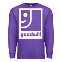 Purple goodwill classic Premium Sweatshirt - artisFamous