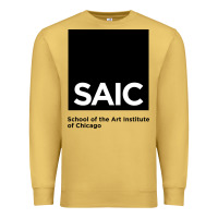 Antique Gold School of The Art Institute of Chicago College Premium Sweatshirt - artisFamous
