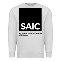 Dove Grey School of The Art Institute of Chicago College Premium Sweatshirt - artisFamous