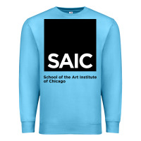Ocean Blue School of The Art Institute of Chicago College Premium Sweatshirt - artisFamous