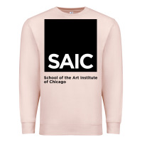 Pale Pink School of The Art Institute of Chicago College Premium Sweatshirt - artisFamous