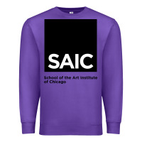Purple School of The Art Institute of Chicago College Premium Sweatshirt - artisFamous