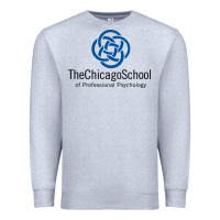 Heather Grey The Chicago School of Professional Psychology Premium Sweatshirt - artisFamous