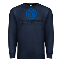 Navy The Chicago School of Professional Psychology Premium Sweatshirt - artisFamous