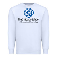 White The Chicago School of Professional Psychology Premium Sweatshirt - artisFamous