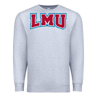 Heather Grey lmu lions Premium Sweatshirt - artisFamous