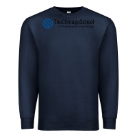 Navy The Chicago School of Professional Psychology Premium Sweatshirt - artisFamous