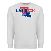 Dove Grey louisiana tech athletics Premium Sweatshirt - artisFamous