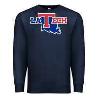 Navy louisiana tech athletics Premium Sweatshirt - artisFamous
