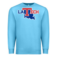 Ocean Blue louisiana tech athletics Premium Sweatshirt - artisFamous