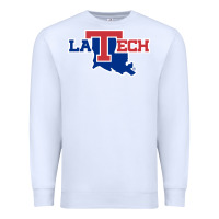 White louisiana tech athletics Premium Sweatshirt - artisFamous
