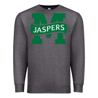 Charcoal Heather manhattan jaspers Premium Sweatshirt - artisFamous