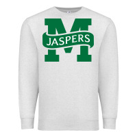 Oatmeal Heather manhattan jaspers Premium Sweatshirt - artisFamous