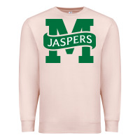 Pale Pink manhattan jaspers Premium Sweatshirt - artisFamous