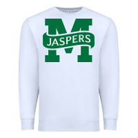 White manhattan jaspers Premium Sweatshirt - artisFamous