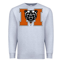Heather Grey mercer bears Premium Sweatshirt - artisFamous