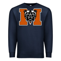 Navy mercer bears Premium Sweatshirt - artisFamous
